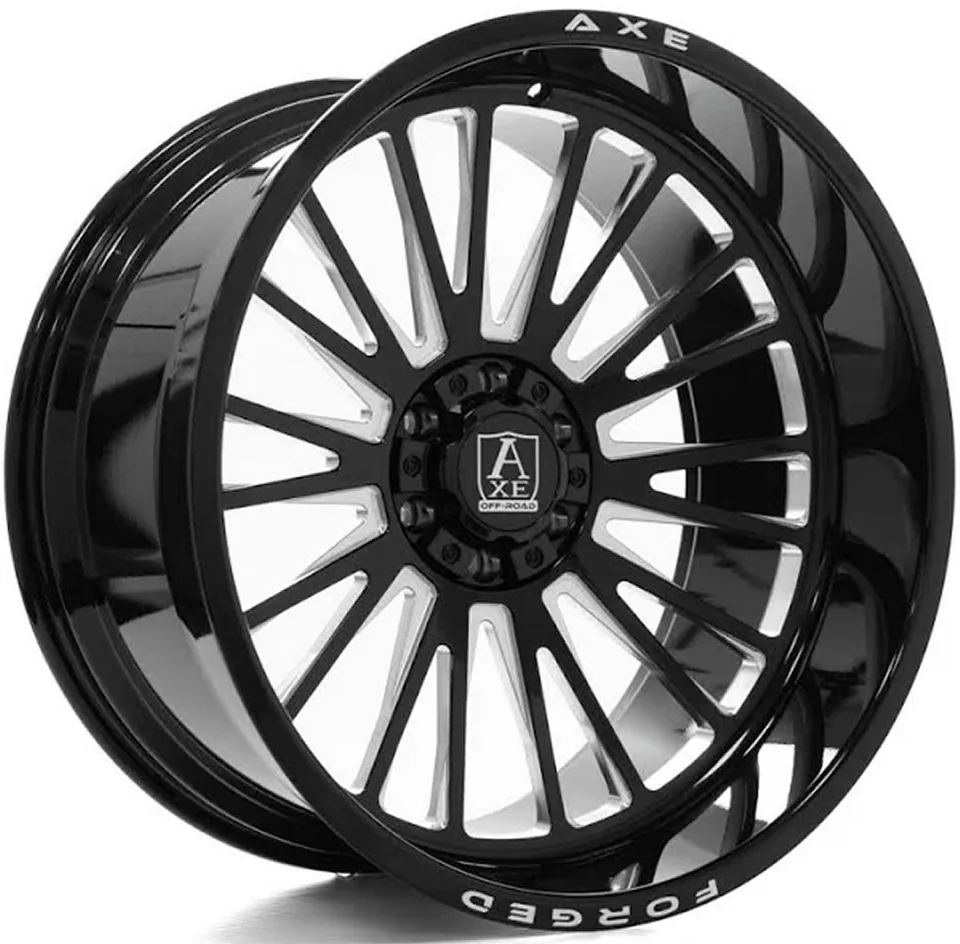 AXE Offroad AF7 Forged Gloss Black Milled 6x135 1 of 1