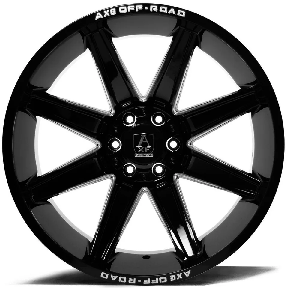 AXE Offroad Artemis Gloss Black Milled 2 of 4