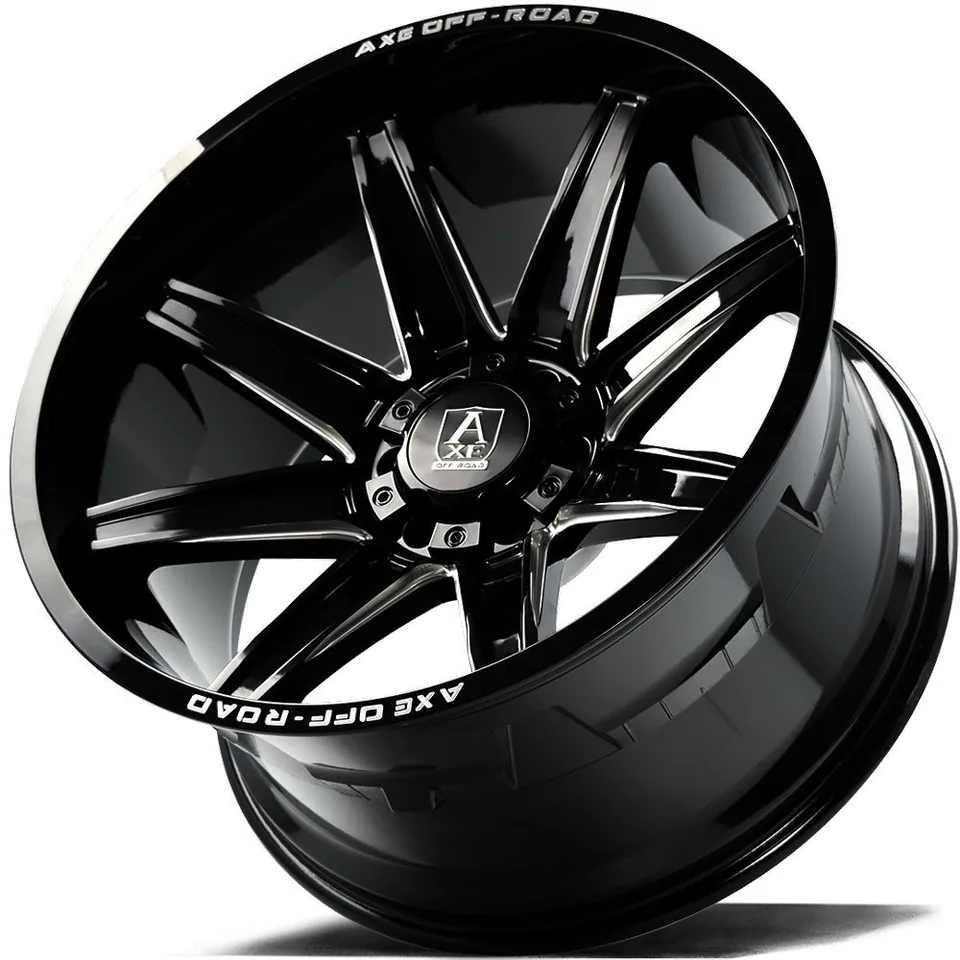 AXE Offroad Artemis Gloss Black Milled 3 of 4