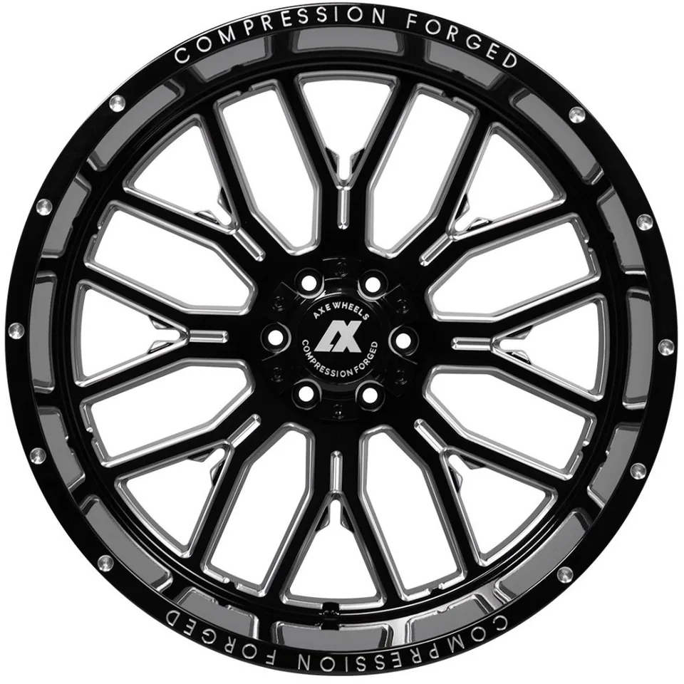 AXE Offroad AX6.0 Gloss Black Milled 2 of 3