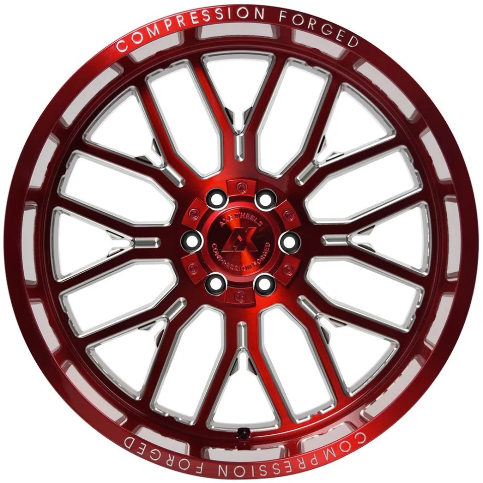 AXE Offroad AX6.2 Candy Red Milled 3 of 3