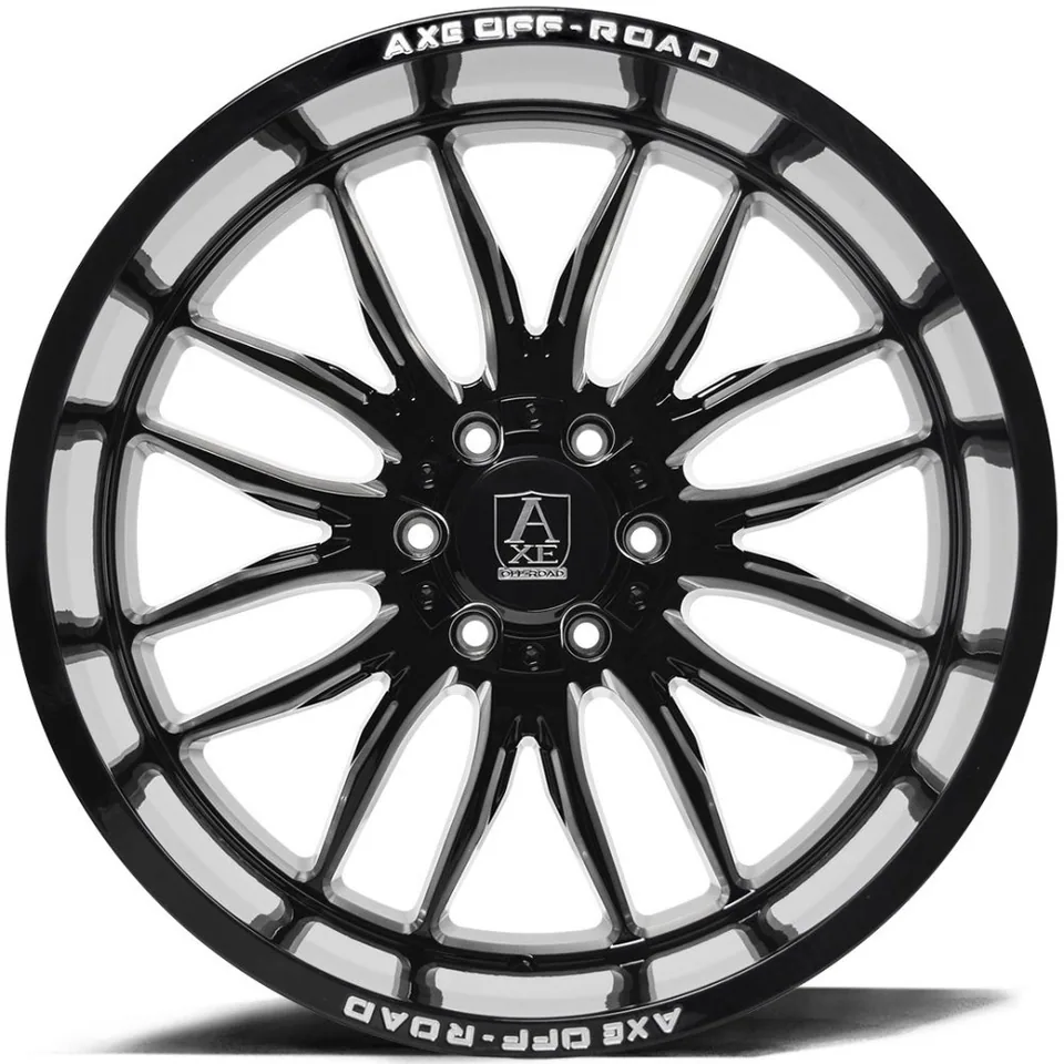 AXE Offroad Hades Gloss Black Milled 5x5/127 2 of 4