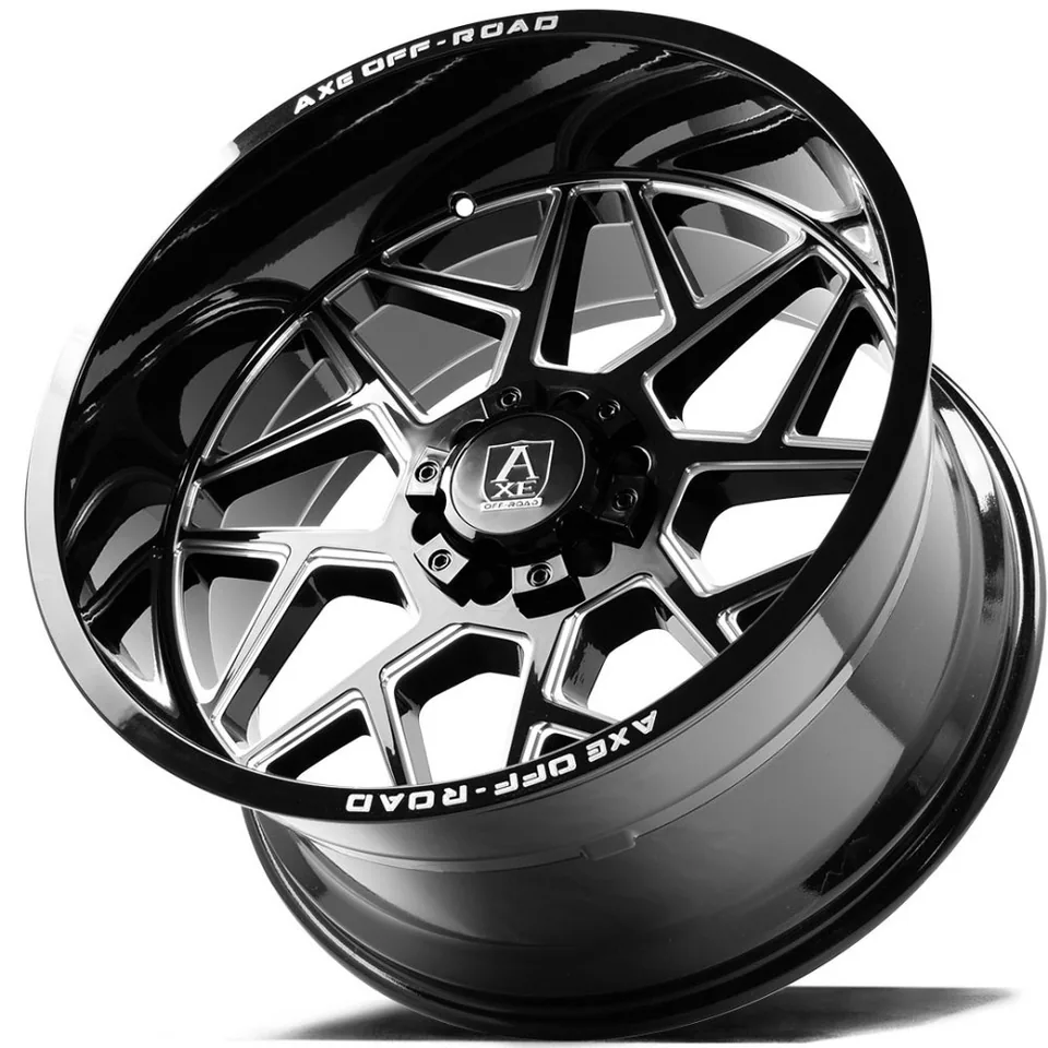 AXE Offroad Nemesis Gloss Black Double Milled 6x135 4 of 4