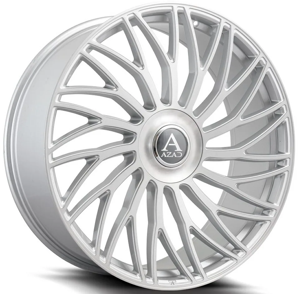 AZAD AZ717 Brushed Silver 5x112 1 of 1