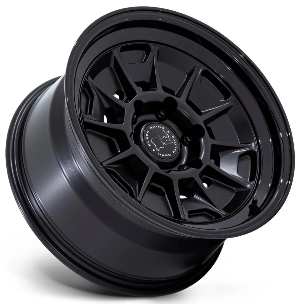 Black Rhino BR021 Mondo Matte Black w/ Gloss Black Lip 3 of 3