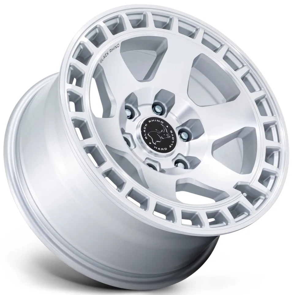Black Rhino BR022 Bahari Gloss Silver Machined 3 of 3