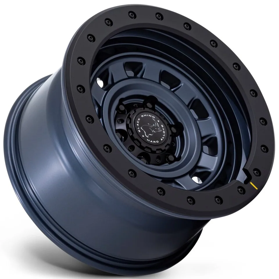 Black Rhino BR023 Rival Metallic Blue w/ Matte Black Lip 3 of 3