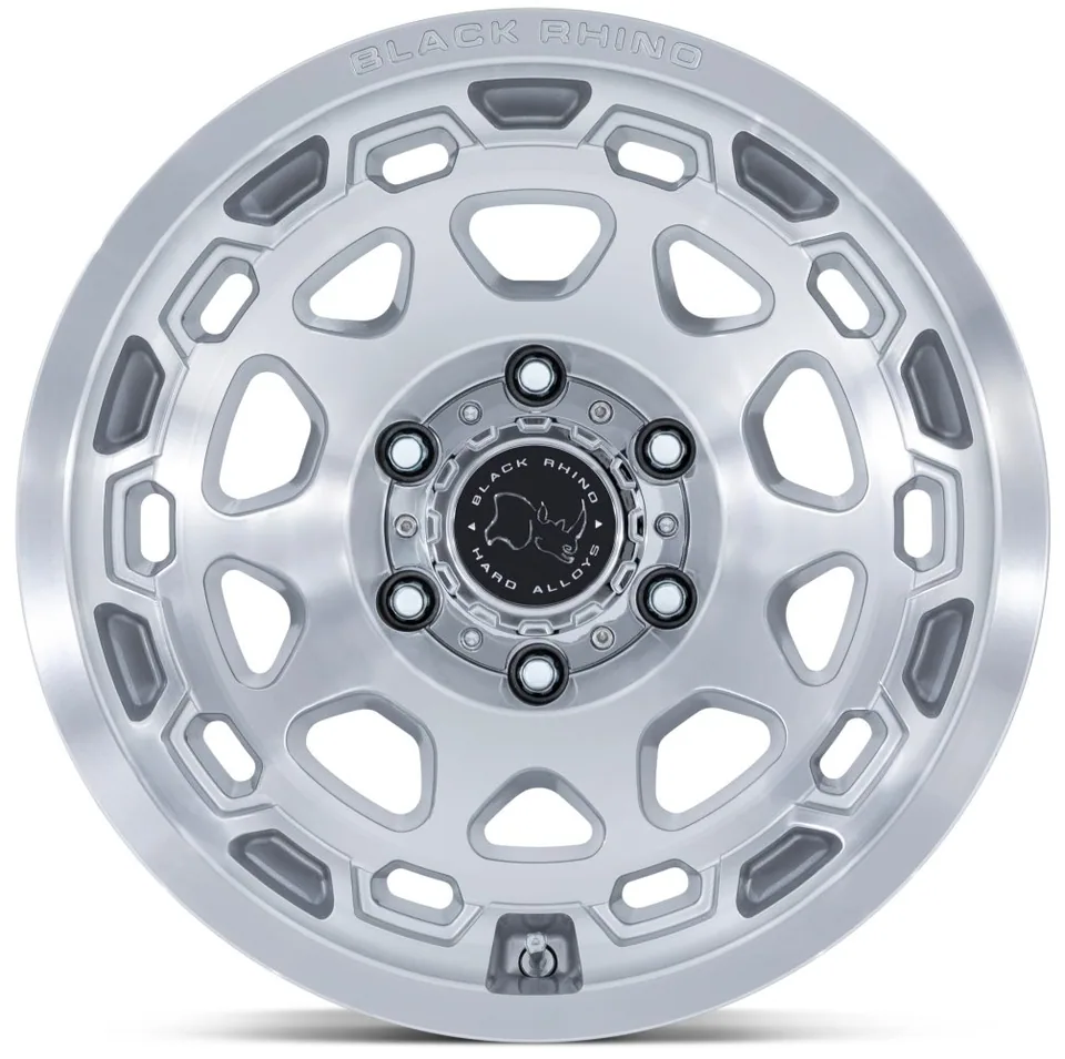 Black Rhino BR026 Congo Gloss Silver Machined 2 of 3