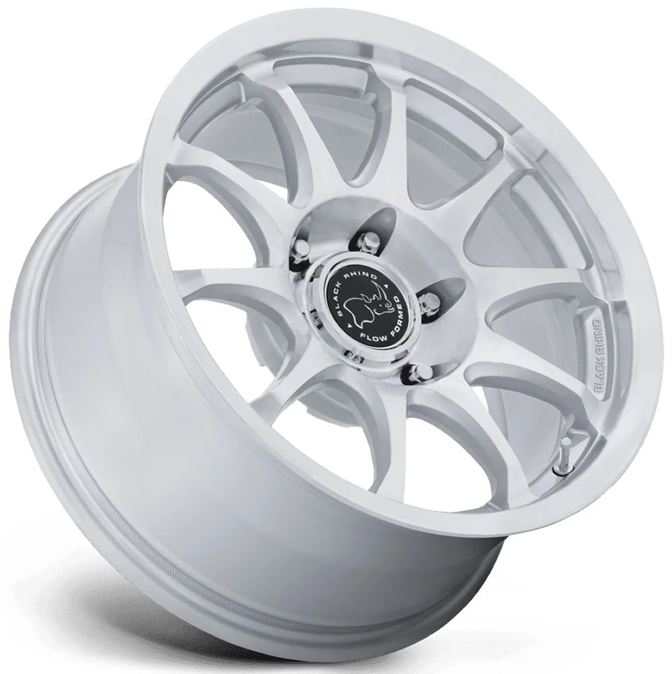 Black Rhino BR038 Ronin Gloss Silver Machined 2 of 2