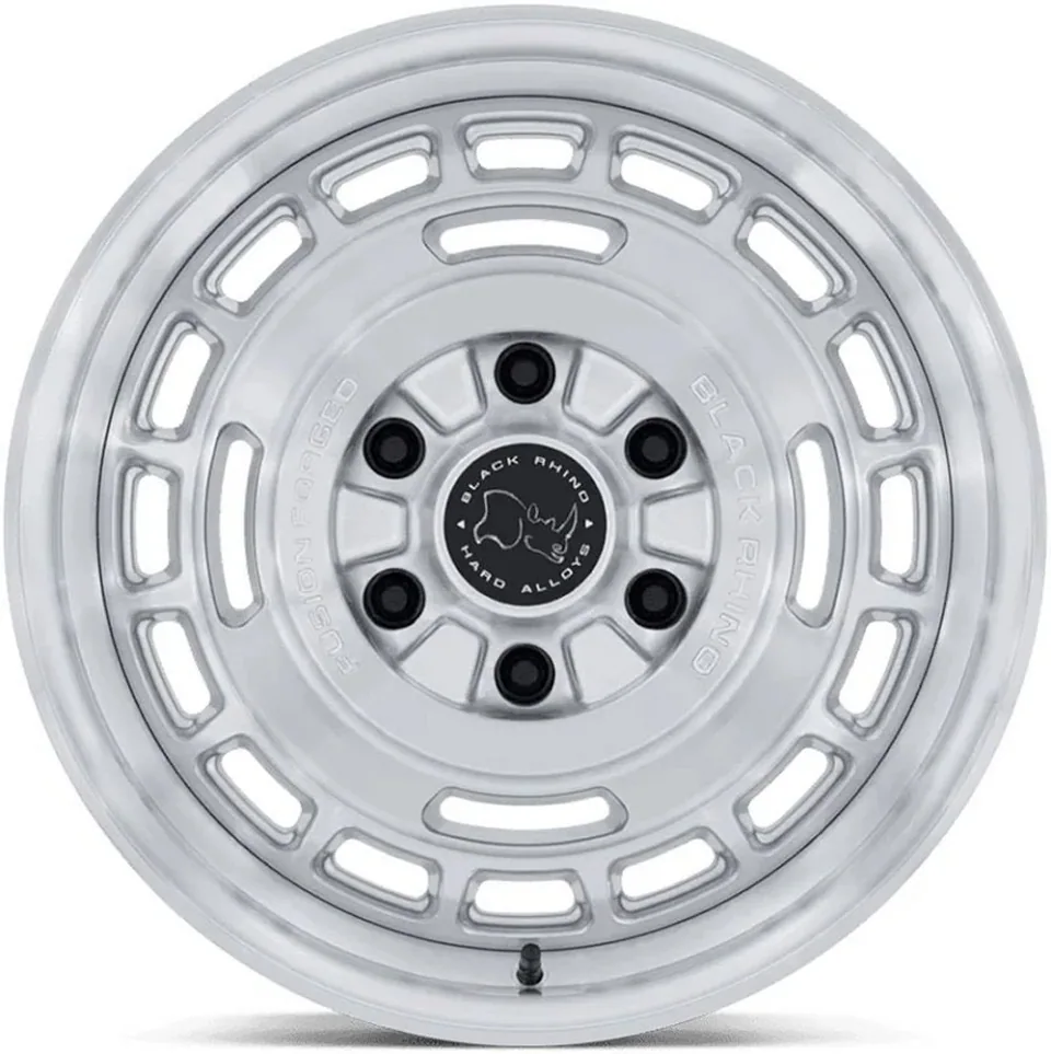 Black Rhino BR600 Vagabond Gloss Silver Machined 2 of 3