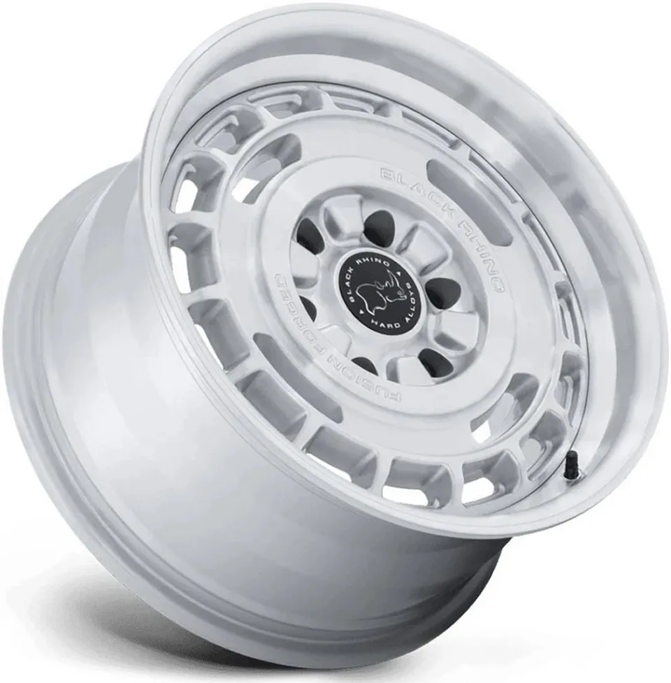 Black Rhino BR600 Vagabond Gloss Silver Machined 3 of 3