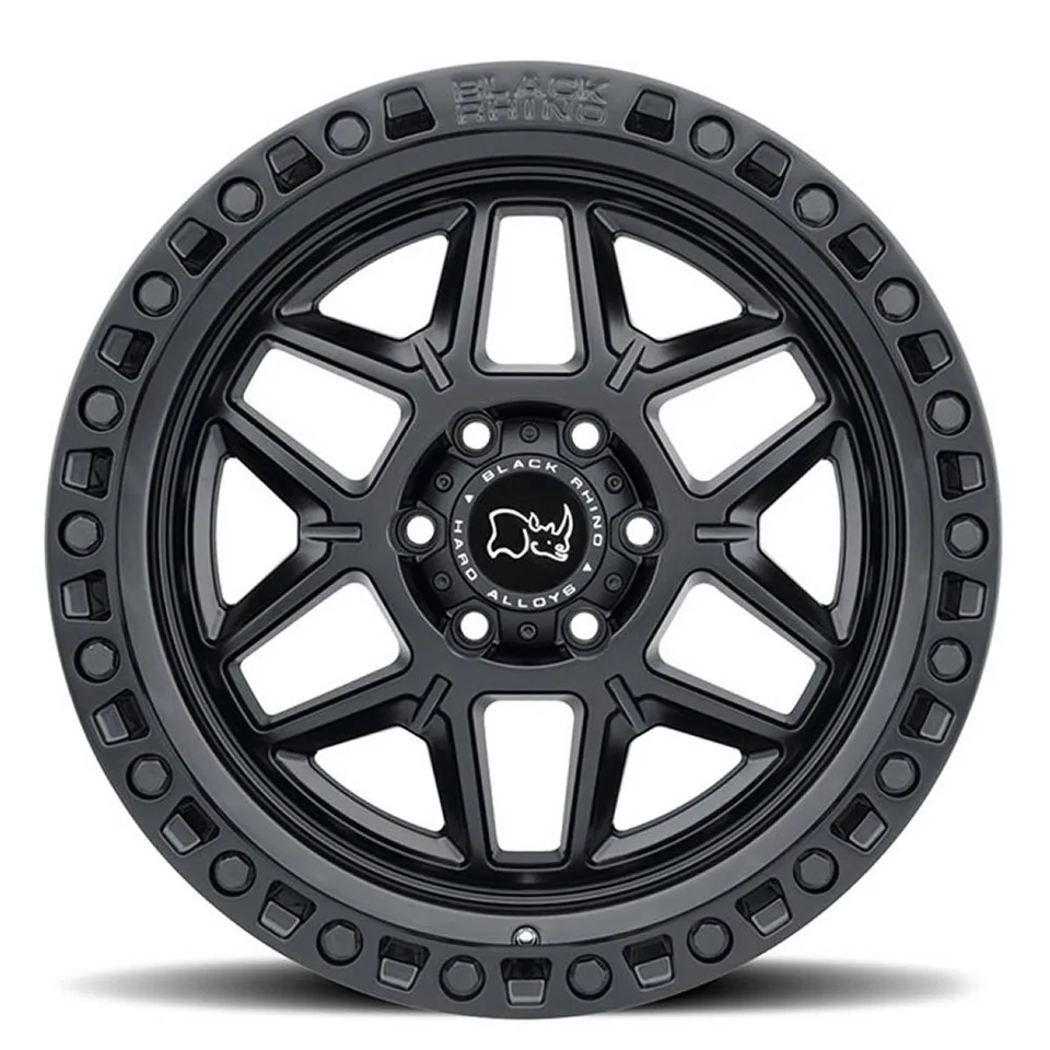 Black Rhino Kelso Matte Black w/ Black Bolts 3 of 3
