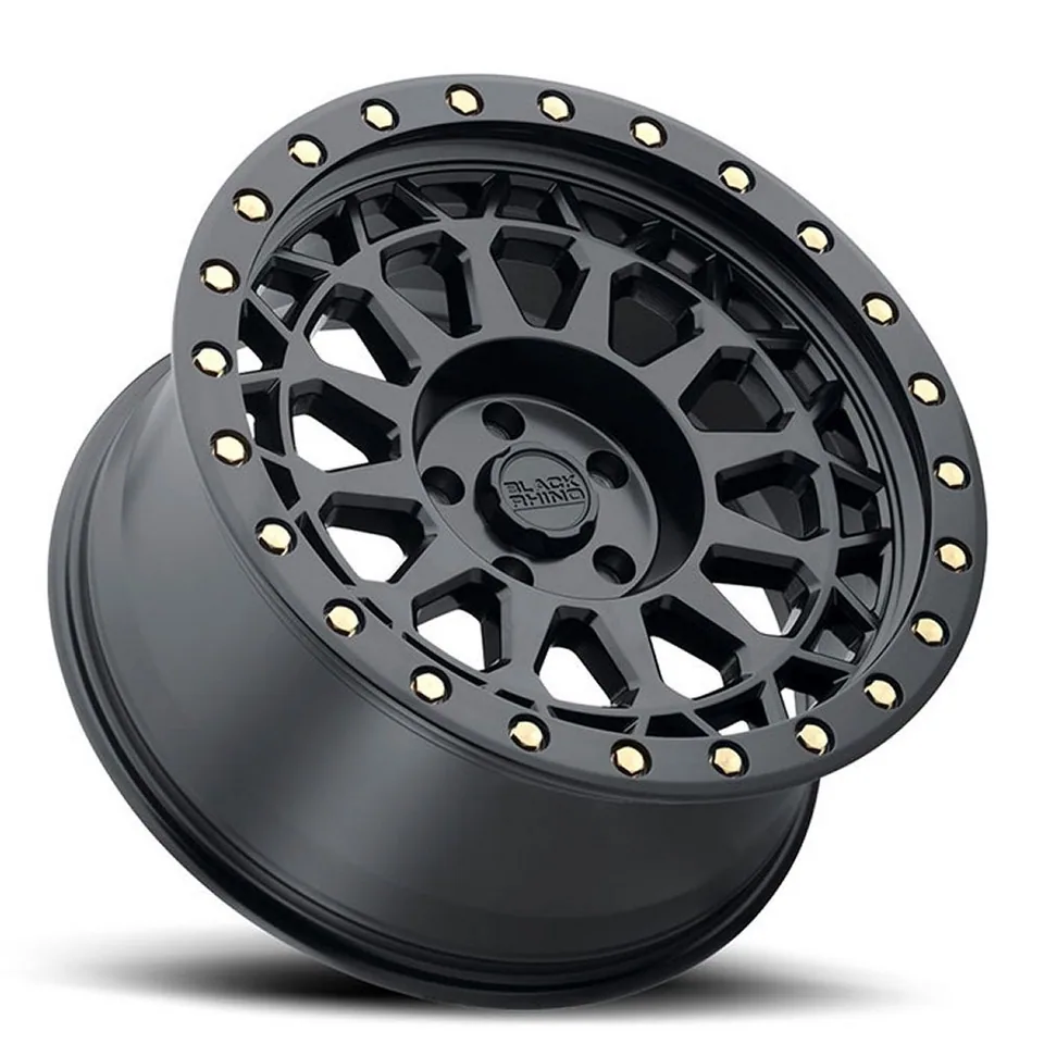 Black Rhino Primm Matte Black w/ Brass Bolts 2 of 3