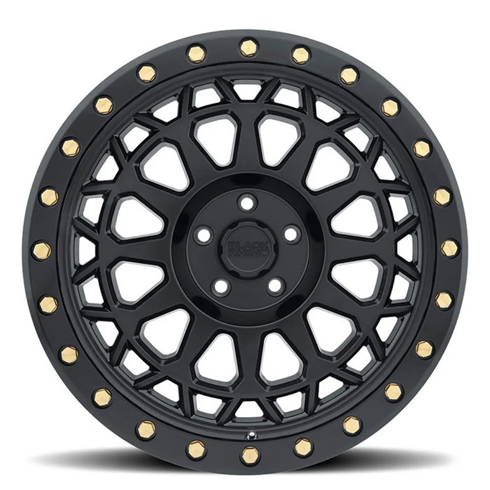 Black Rhino Primm Matte Black w/ Brass Bolts 3 of 3