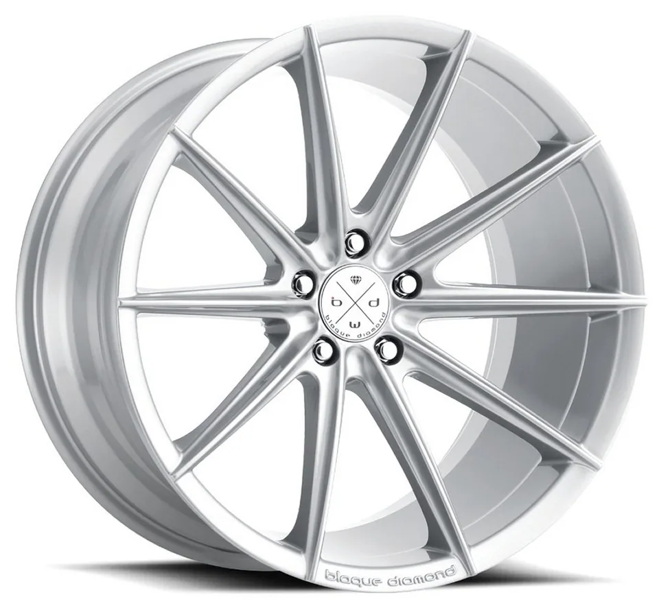 Blaque Diamond BD-11 Gloss Silver 1 of 2