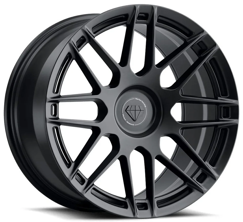 Blaque Diamond BD-F12 Satin Black 1 of 4