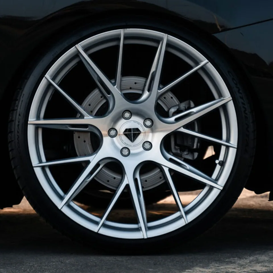 Blaque Diamond BD-F18 Brushed Silver 6 of 6