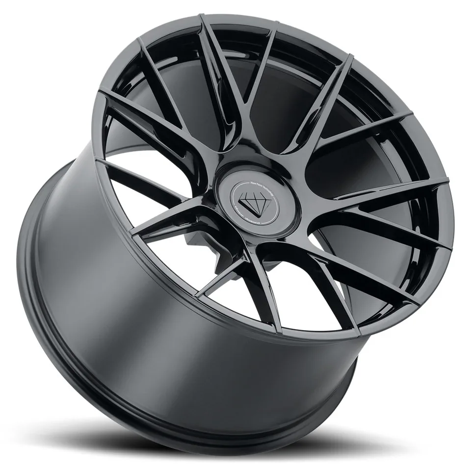 Blaque Diamond BD-F18 Gloss Black 2 of 6