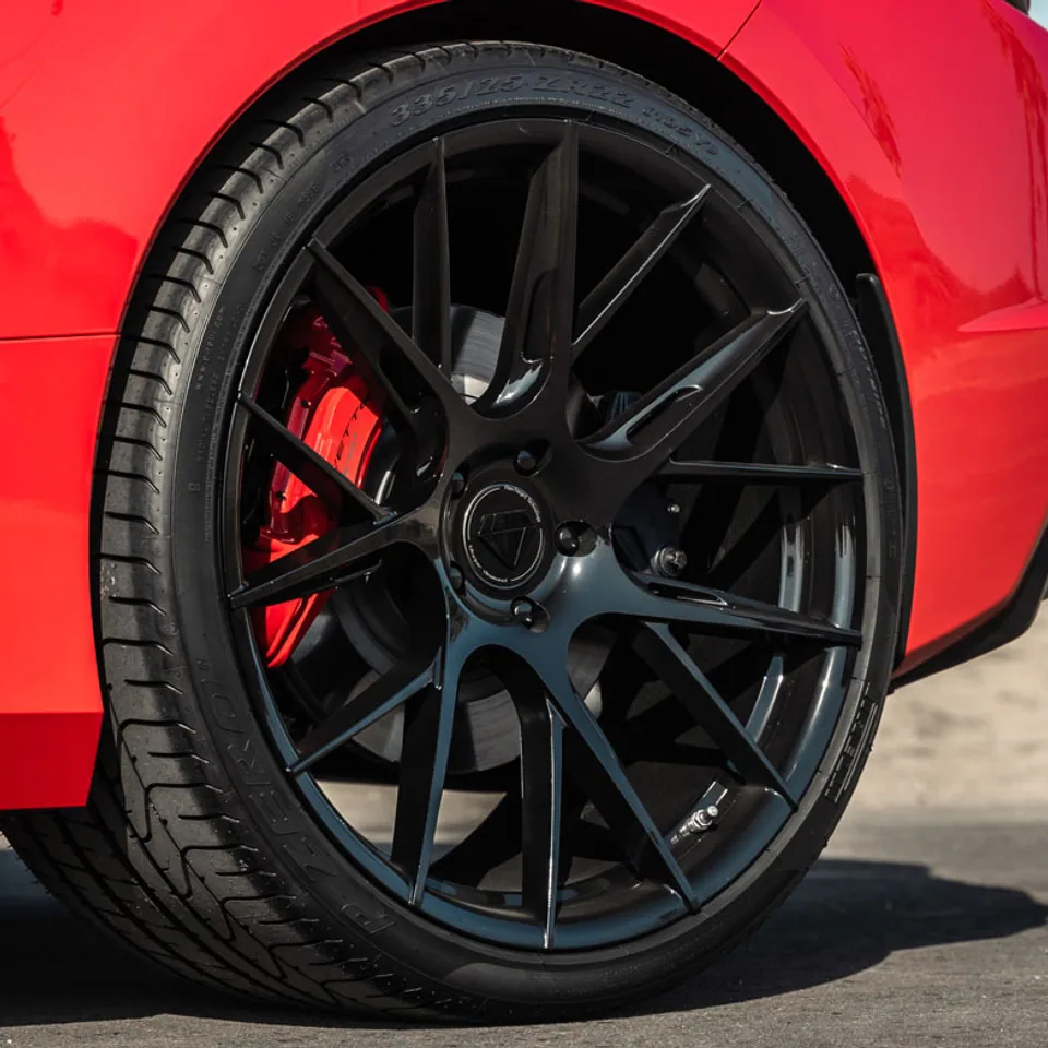 Blaque Diamond BD-F18 Gloss Black 5 of 6