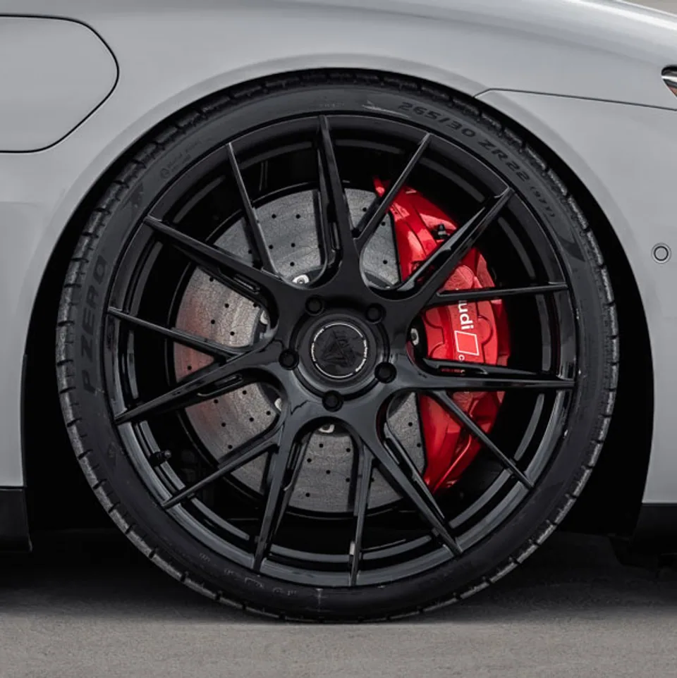 Blaque Diamond BD-F18 Gloss Black 6 of 6