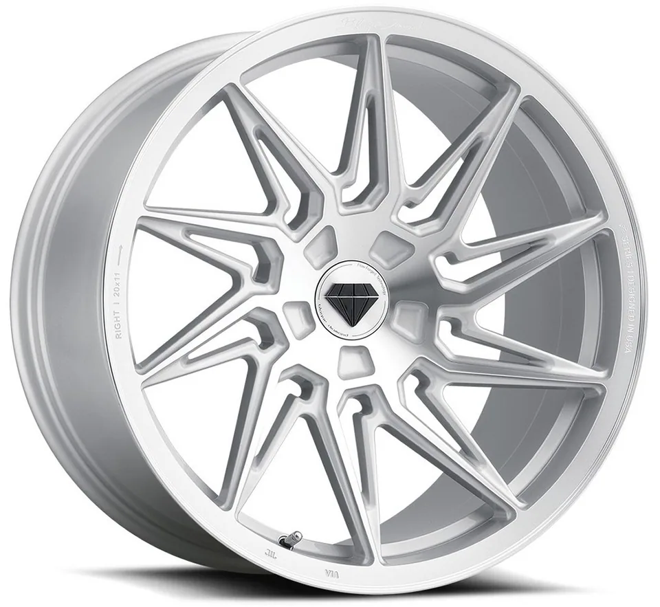 Blaque Diamond BD-F20 Brushed Silver 4 of 6