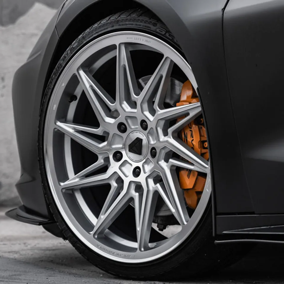 Blaque Diamond BD-F20 Brushed Silver 6 of 6