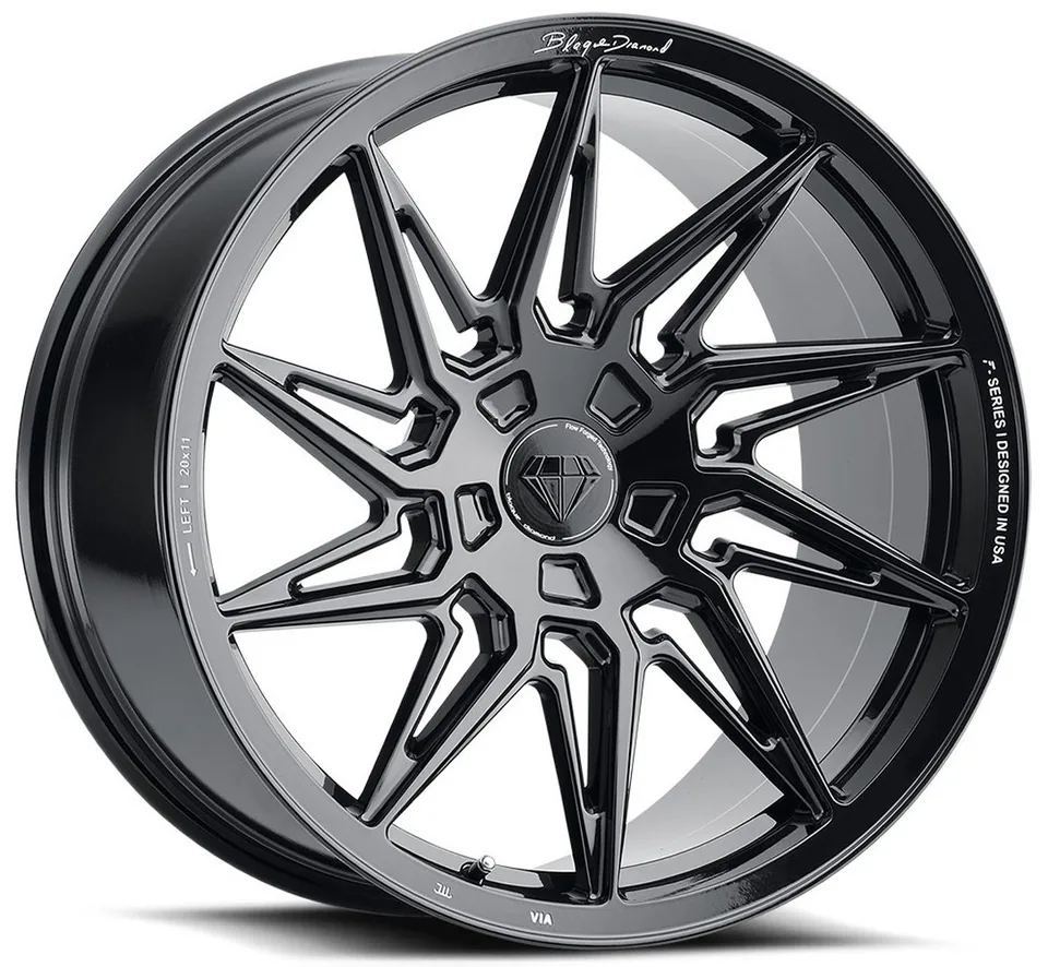 Blaque Diamond BD-F20 Gloss Black 1 of 4