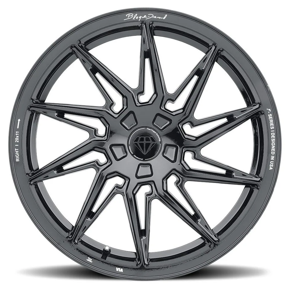 Blaque Diamond BD-F20 Gloss Black 2 of 4