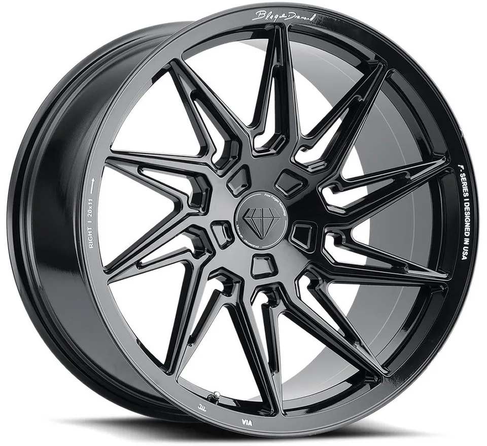 Blaque Diamond BD-F20 Gloss Black 4 of 4