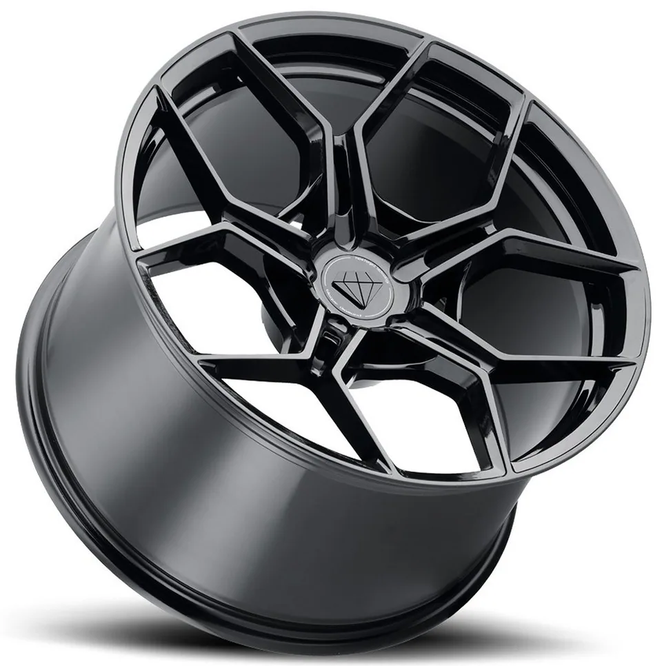 Blaque Diamond BD-F25 Gloss Black 3 of 6