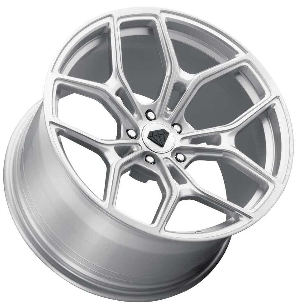 Blaque Diamond BD-F8 Silver Brushed 3 of 3