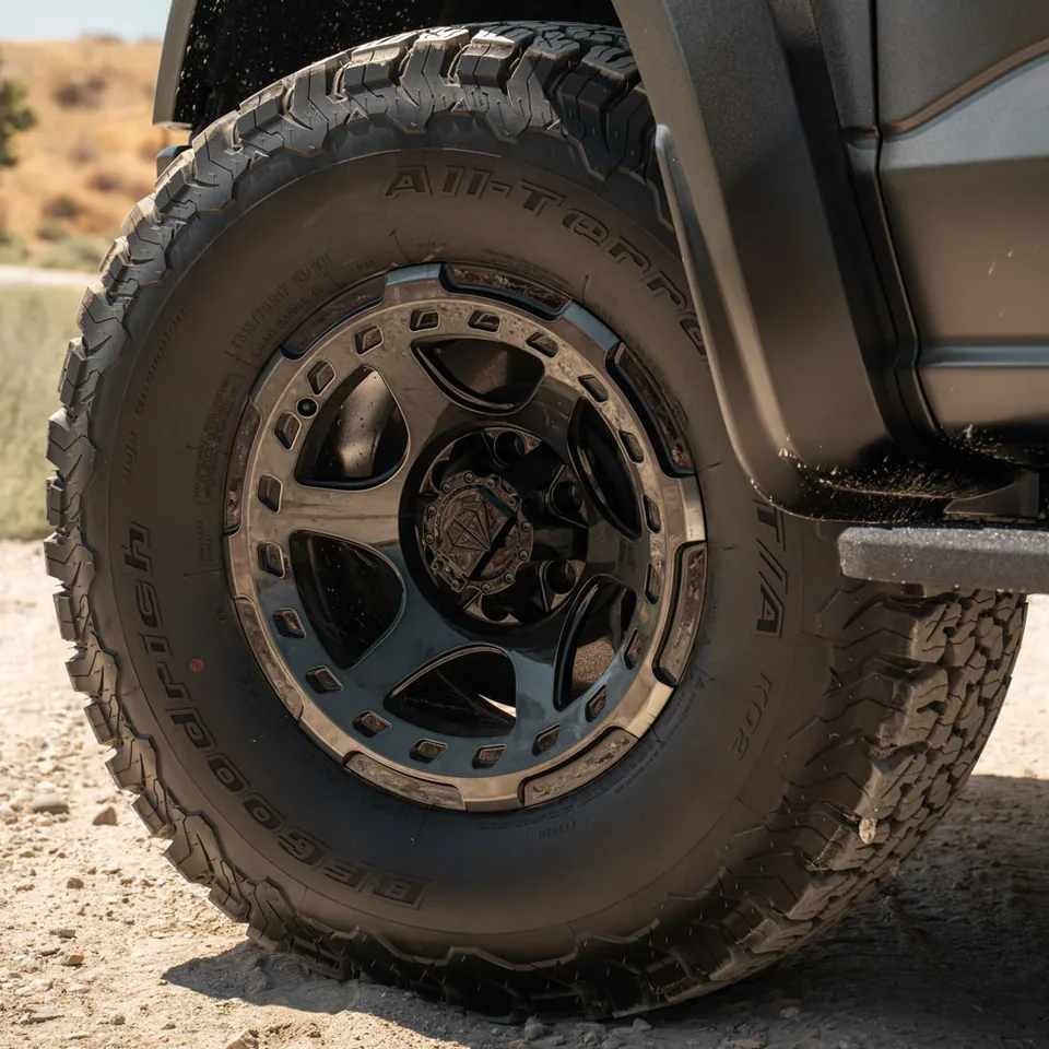 Blaque Diamond Off-Road BD-O728 Gloss Black Machined & Tinted 6x135 6 of 6
