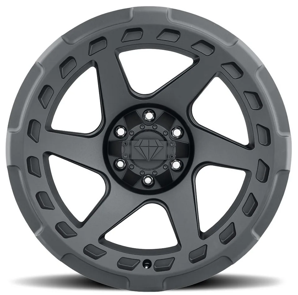 Blaque Diamond Off-Road BD-O728 Matte Textured Black 6x135 2 of 6