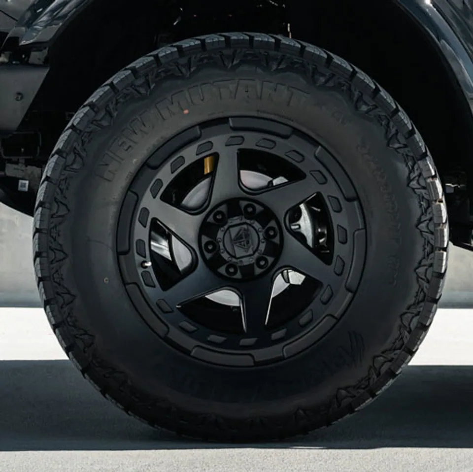Blaque Diamond Off-Road BD-O728 Matte Textured Black 6x135 4 of 6