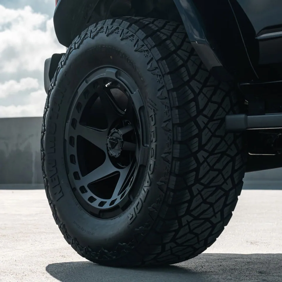 Blaque Diamond Off-Road BD-O728 Matte Textured Black 6x135 5 of 6