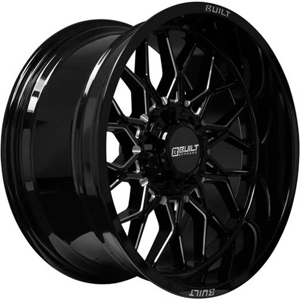 Built Off-Road BTO-2 Gloss Black Milled 5x5/127 3 of 3