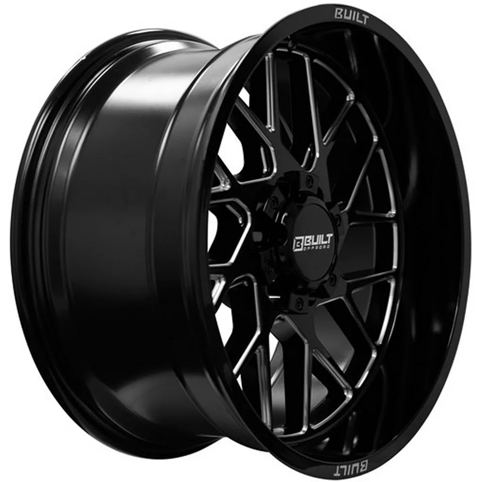 Built Off-Road BTO-3 Gloss Black Milled 6x135 3 of 3