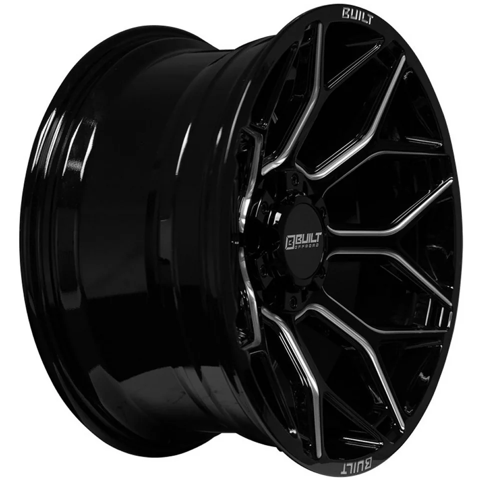 Built Off-Road BTO-4 Gloss Black Milled 6x135 3 of 3