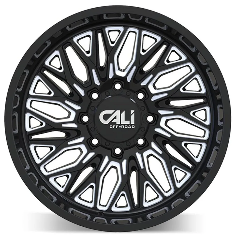 Cali Off-Road Cali-Off-Road Crusher 9118 Gloss Black Milled 2 of 3