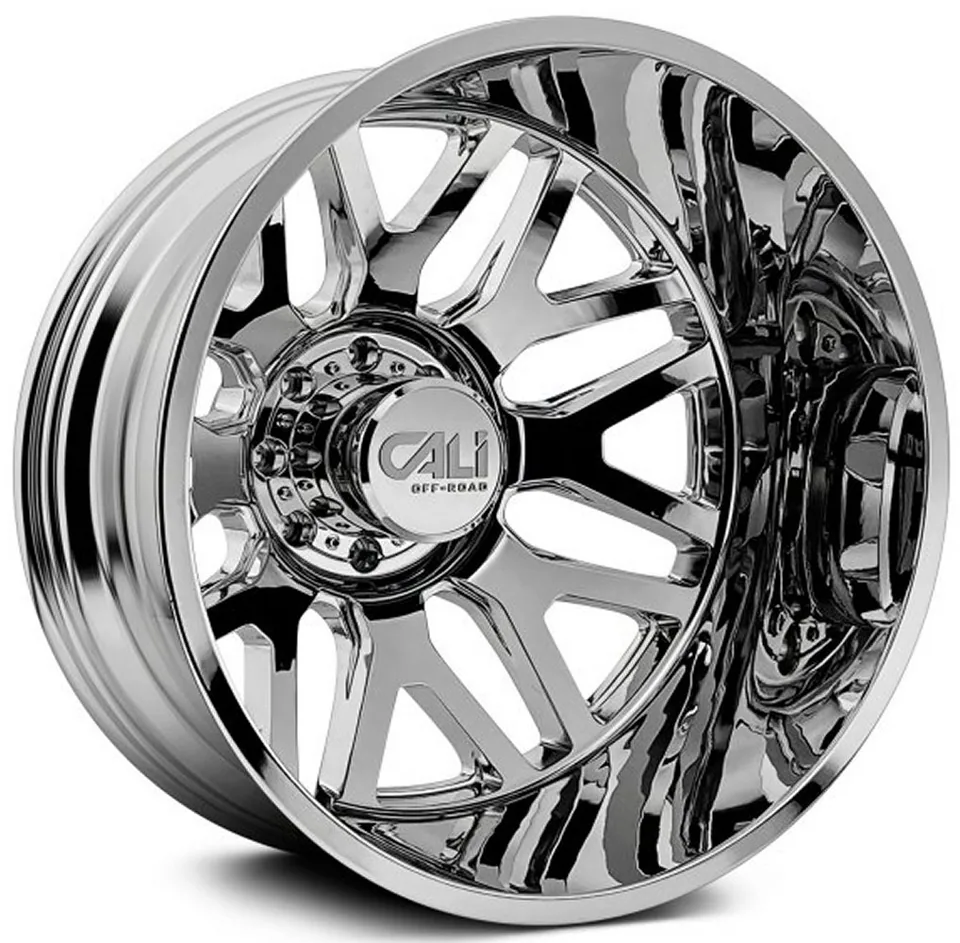 Cali Off-Road Invader Dually Rear 9115D Chrome 142.0 C.B. 3 of 4