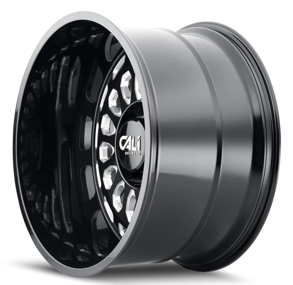 Cali Off-Road Paradox 9113BM Gloss Black w/ Milled Spokes 1 of 3