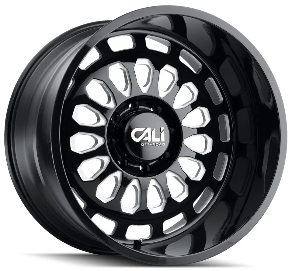 Cali Off-Road Paradox 9113BM Gloss Black w/ Milled Spokes 3 of 3