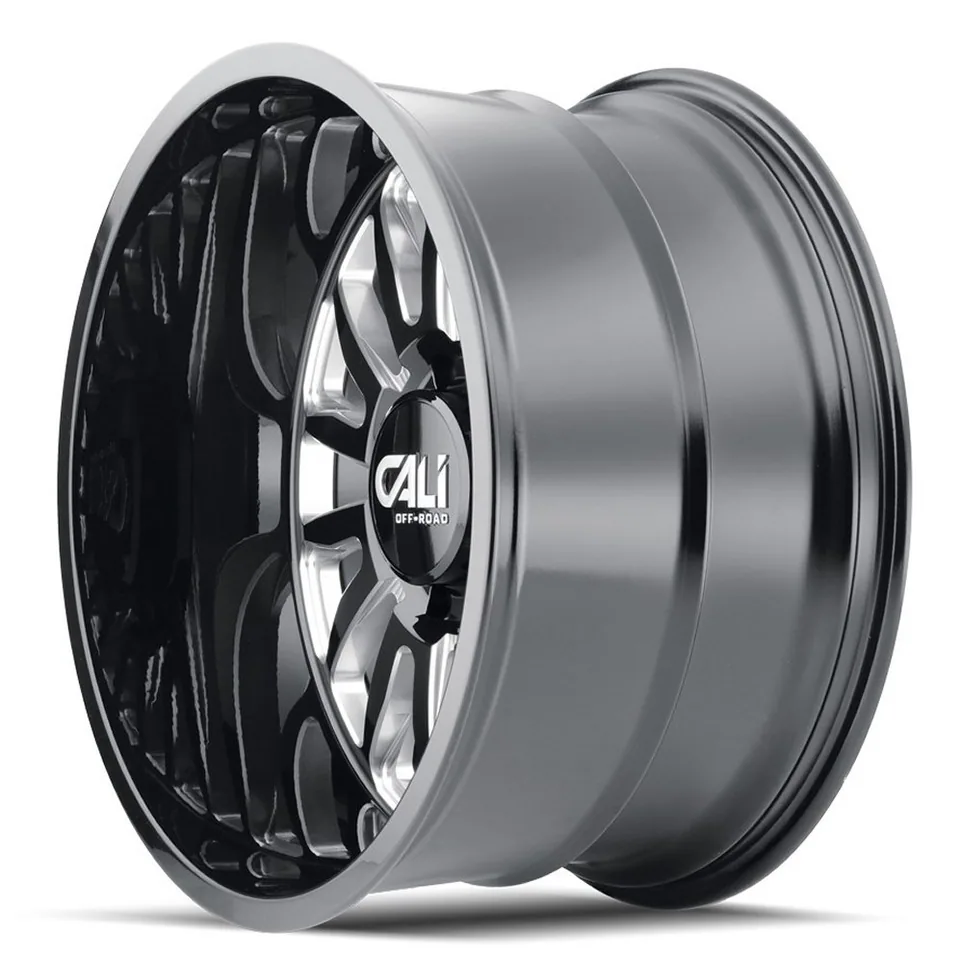 Cali Off-Road Summit 9110 Gloss Black w/ Milled Spokes 2 of 3