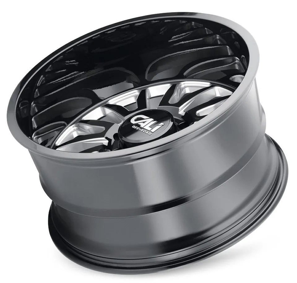 Cali Off-Road Summit 9110 Gloss Black w/ Milled Spokes 3 of 3