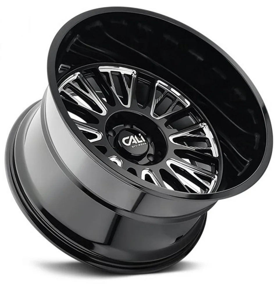 Cali Off-Road Vertex 9116 Gloss Black Milled 3 of 3