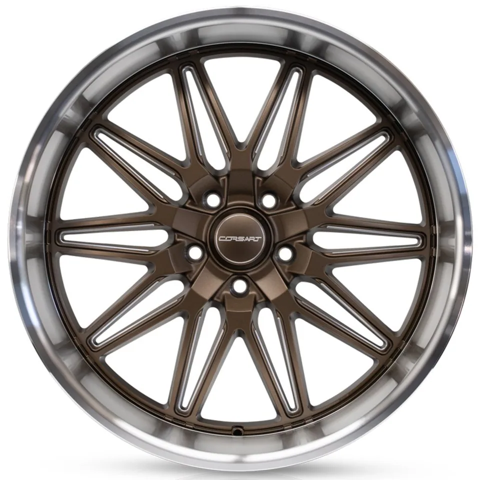 Corsart Alcatraz R509 Matte Bronze Milled Diamond Cut Lip 2 of 3
