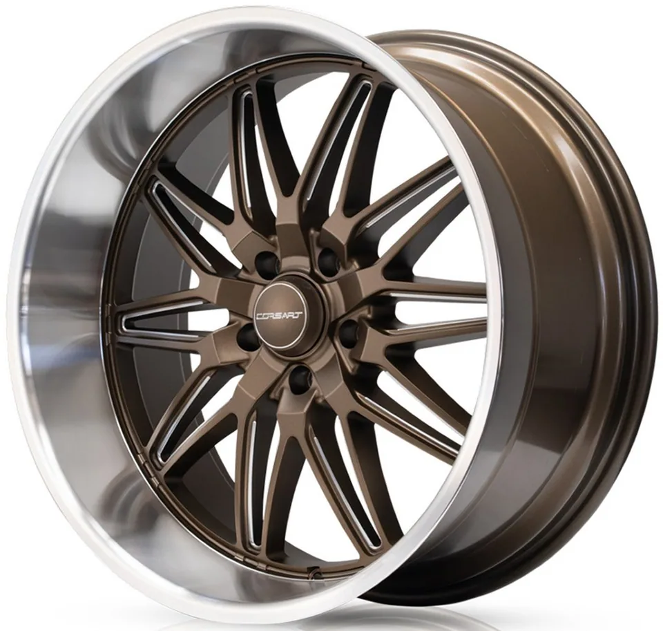 Corsart Alcatraz R509 Matte Bronze Milled Diamond Cut Lip 3 of 3