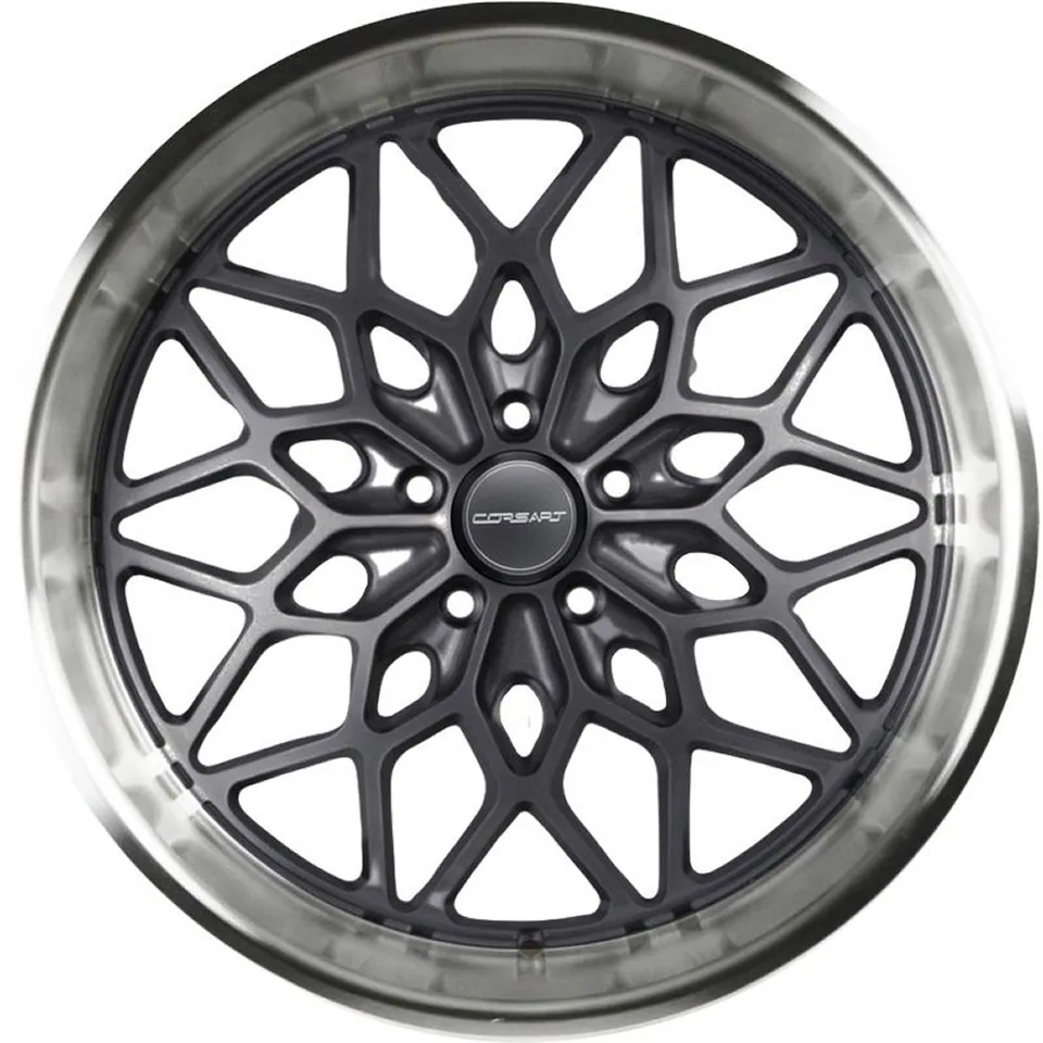 Corsart Gunner R511 Matte Gunmetal Diamond Cut Lip 2 of 2