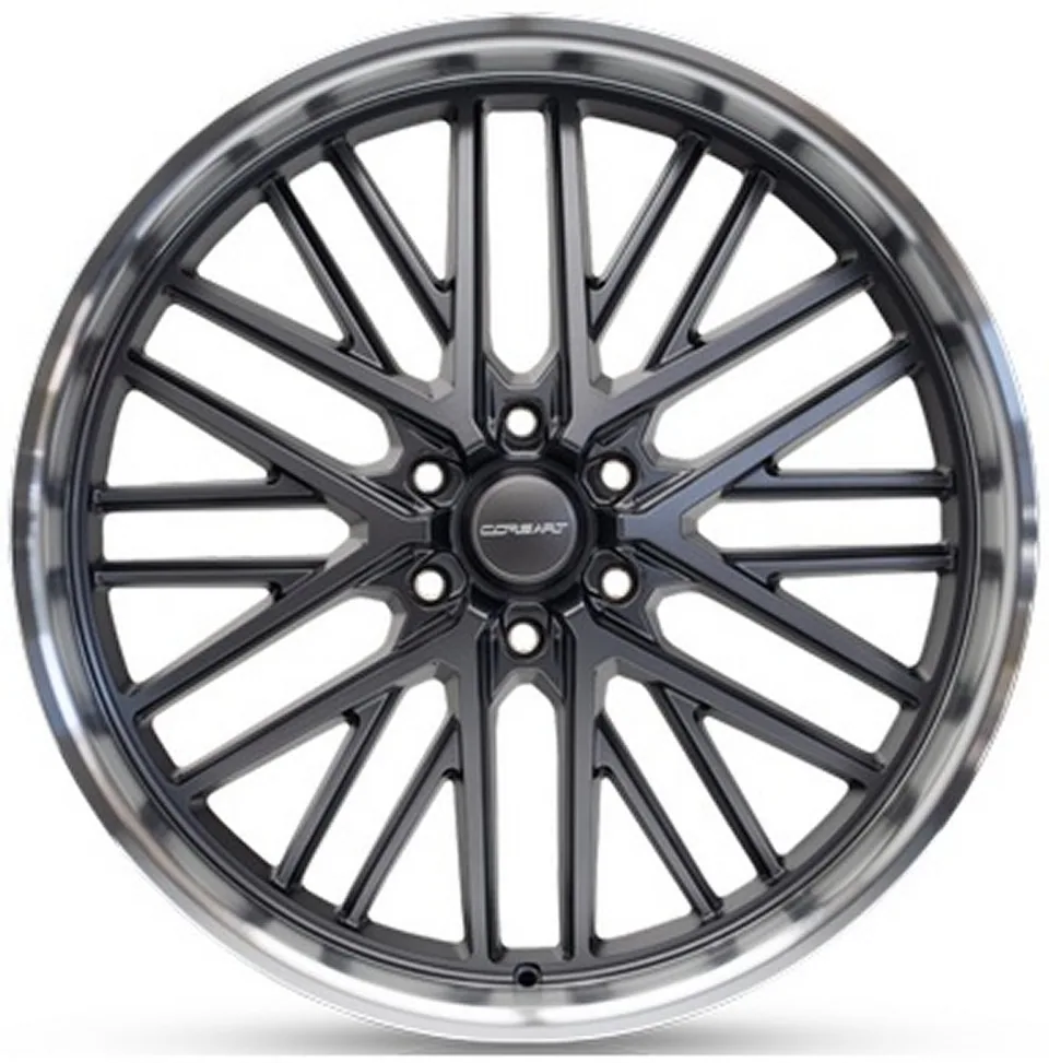Corsart Kingpin 6 R505 Matte Gunmetal Diamond Cut Lip 2 of 2