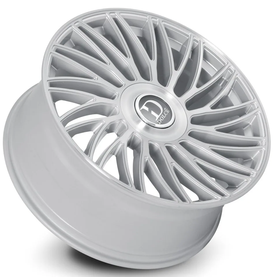 Dolce Luxury Sesto Gloss Silver Brushed 6x135 3 of 3